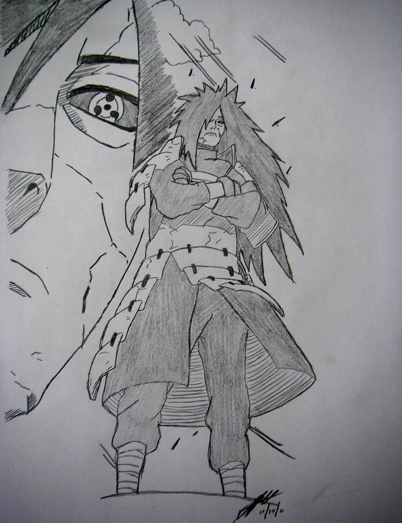 Desenho de anime no estilo mangá.